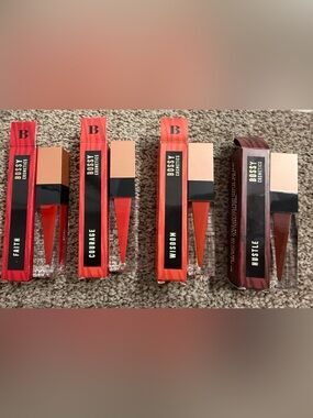 NEW! Bossy Cosmetics Liquid Lipstick 4 pack